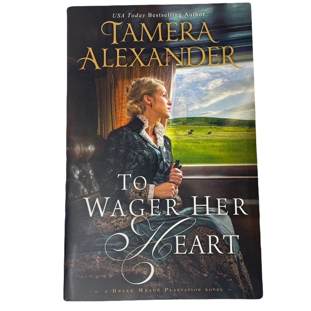 Novel To Wager Her Heart by Tamera Alexander Paperback Book